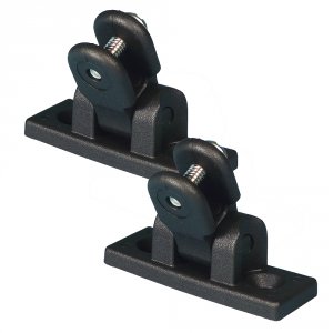 Covercraft 7782B Carver Deck Hinge Nylon Pair - Black