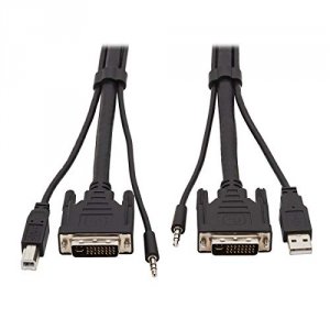 Tripp P784-010 10ft Dvi Usb 3.5mm  3xm3xm