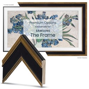 Frame FRM-SF-D5183-65 Antique Gold  Black Tv Frame