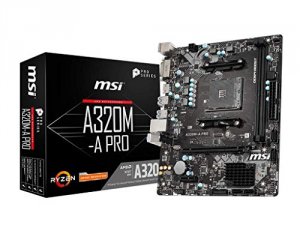 Msi A320MAPRO Mb  Amd A320 Ryzen Am4 32gb Ddr4 Pcie Hdmi Retail