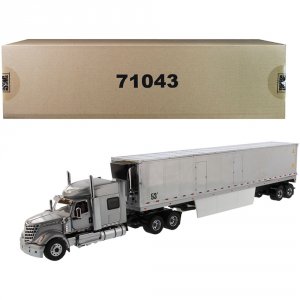 Diecast 71043 International Lonestar Sleeper Cab With Reefer Trailer -