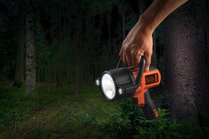 Black SLV2B Black+decker(tm)  10-watt Led Li-ion Rechargeable Spotligh