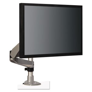 3m PW3725 Mounting Arm For Flat Panel Display - Silver - Adjustable He