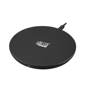 Adesso AHU-1010 10w Max Qi-certified Wireless Quick Charger, Can Charg