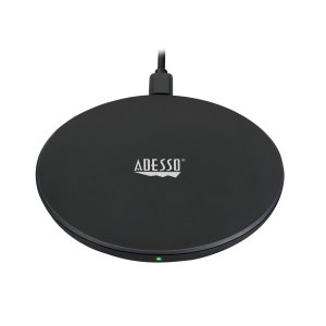 Adesso AHU-1010 10w Max Qi-certified Wireless Quick Charger, Can Charg