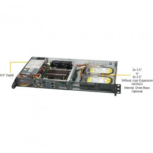 Supermicro SYS-5019C-FL Sv Sys-5019c-fl(3yr) 1u Socket H4 S1151 E-2100