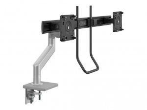 Humanscale M81CMSBHB-IND M8.1 - Dual Monitor, Clamp Mount (slvr)