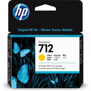 Original Hp HEW 3ED69A Hp 712 Ink Cartridge - Yellow - Inkjet - 1  Pac