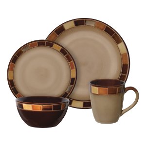 Gibson DH6982016 Ge Casa Estebana Dinnerware 16