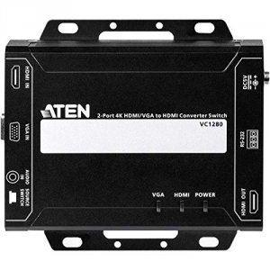 Aten VC1280 2-port 4k Hdmivga To Hdmi Converter Swi