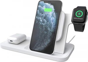 Logitech 950-000015 Powered Wls Charging 3in1 Dock Wht