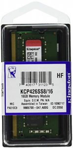 Kingston KCP426SS8/16 16gb Ddr4 2666mhz