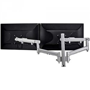 Atdec AWMS-2-D40-F-S Awm Dual Display Desk Mount