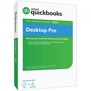 Intuit 608510 , Quickbooks Desktop Pro 2021 Retail