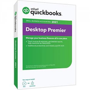 Intuit 608404 Quickbooks Desktop Premier 2021 - Retail Package