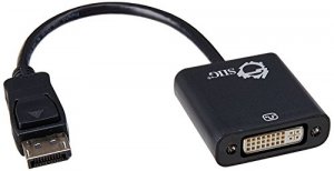 Siig CB-DP0P11-S1 Accessory Cb-dp0p11-s1 Displayport To Dvi Adapter Co