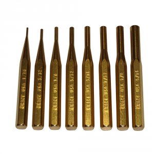 Grace GRPS8 This High Quality Brass 8 Piece Punch Set Is Ideal For The