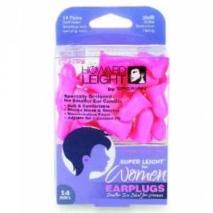 Howard R-01757 For Women Pre-shaped Small Earplugs Provide A Specializ