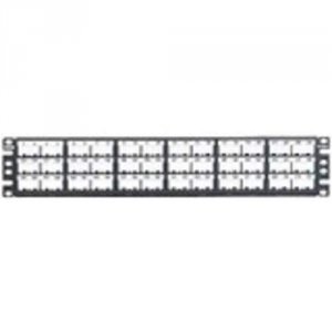 Panduit CPPL72WBLY Mini-com Modular Faceplate Patch Panels With Labels