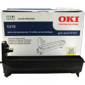 Original Okidata 44315101 C610 Yellow Drum For For C610cdn, C610dn, C6