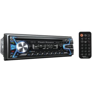 Power PCD51B Pcd-51b Single-din In-dash Cdmp3 Amfm Receiver (with Blue