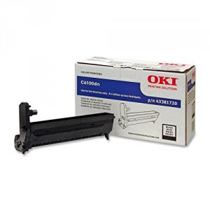 Okidata 43381720 Oki Black Image Drum For C6100n, C6100dn, C6100dtn, C