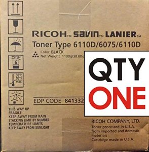 Original Ricoh 841332-A Type 6110d Toner Cartridge - Laser - 43000 Pag