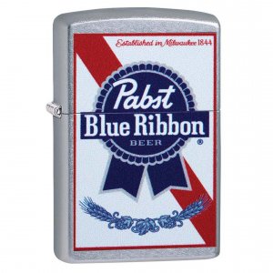 Zippo 49078 Windproof Lighter Pabst Blue Ribbon