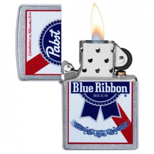 Zippo 49078 Windproof Lighter Pabst Blue Ribbon