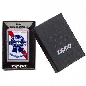 Zippo 49078 Windproof Lighter Pabst Blue Ribbon