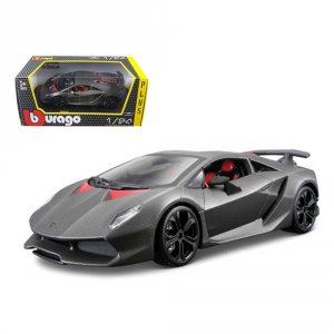 Bburago 21061gry Brand New 1:24 Scale Diecast Model Car Of Lamborghini