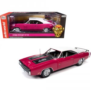 Autoworld AMM1215 Brand New 118 Scale Diecast Car Model Of 1970 Dodge 