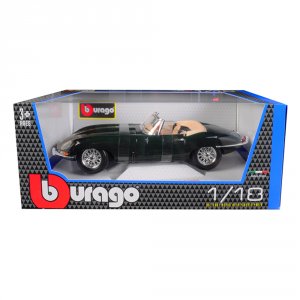 Bburago 12046grn Brand New 118 Scale Diecast Car Model Of 1961 Jaguar 