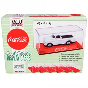 Autoworld AWDC022 Brand New 164 Scale Of 6 Collectible Acrylic Display