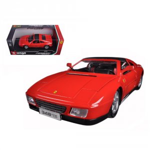 Bburago 16006r Brand New 118 Scale Diecast Car Model Of Ferrari 348 Ts