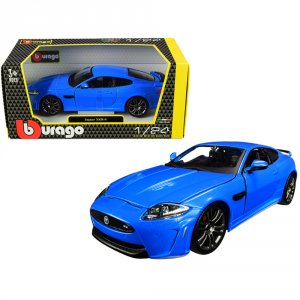 Bburago 21063bl Brand New 124 Scale Diecast Car Model Of Jaguar Xkr-s 