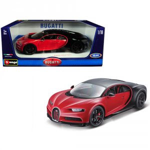 Bburago 11044r Brand New 118 Scale Diecast Car Model Of Bugatti Chiron