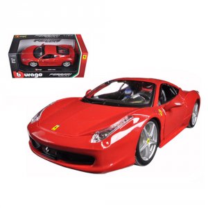 Bburago 26003rd Brand New 1:24 Scalediecast Model Car Of Ferrari 458 I