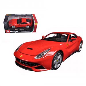 Bburago 26007r Brand New 1:24 Scalediecast Model Car Of Ferrari F12 Be