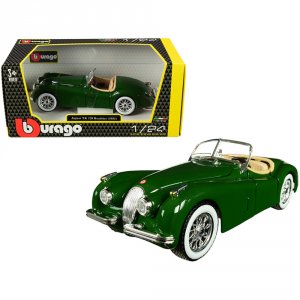 Bburago 22018grn Brand New 124 Scale Diecast Car Model Of 1951 Jaguar 