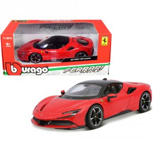 Bburago 26028 Brand New 124 Scale Diecast Car Model Of Ferrari Sf90 St