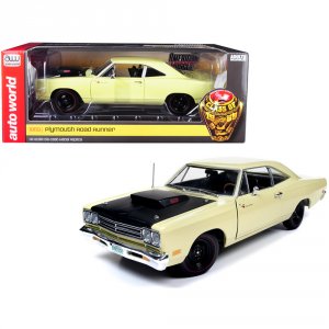 Autoworld AMM1180 Brand New 118 Scale Diecast Car Model Of 19695 Plymo