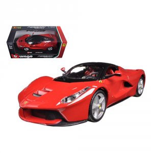 Bburago 26001r Brand New 1:24 Scalediecast Model Car Of Ferrari Laferr