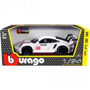 Bburago 28013w Brand New 124 Scale Diecast Car Model Of Porsche 911 Rs