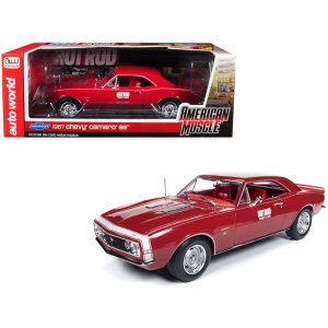 Autoworld AMM1163 Brand New 118 Scale Diecast Car Model Of 1967 Chevro