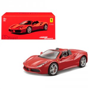 Bburago 36905R Brand New 143 Scale Diecast Car Model Of Ferrari 488 Sp