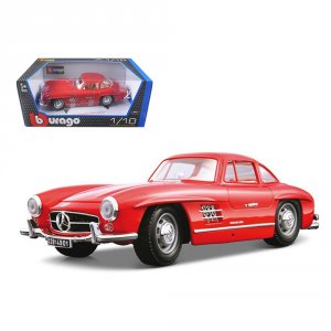 Bburago 12047r Brand New 118 Scale Diecast Car Model Of 1954 Mercedes 