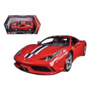 Bburago 16002r Brand New 1:18 Scale Diecast Model Of Ferrari 458 Speci