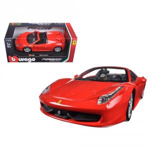 Bburago 26017R Brand New 124 Scalediecast Car Model Of Ferrari 458 Spi