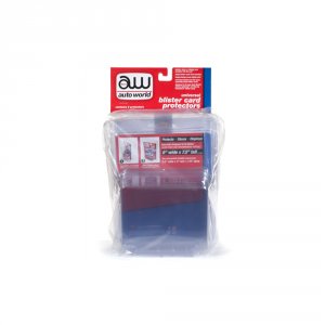 Autoworld AWDC013 Brand New Universal Blister Card Protector 6 Packs F